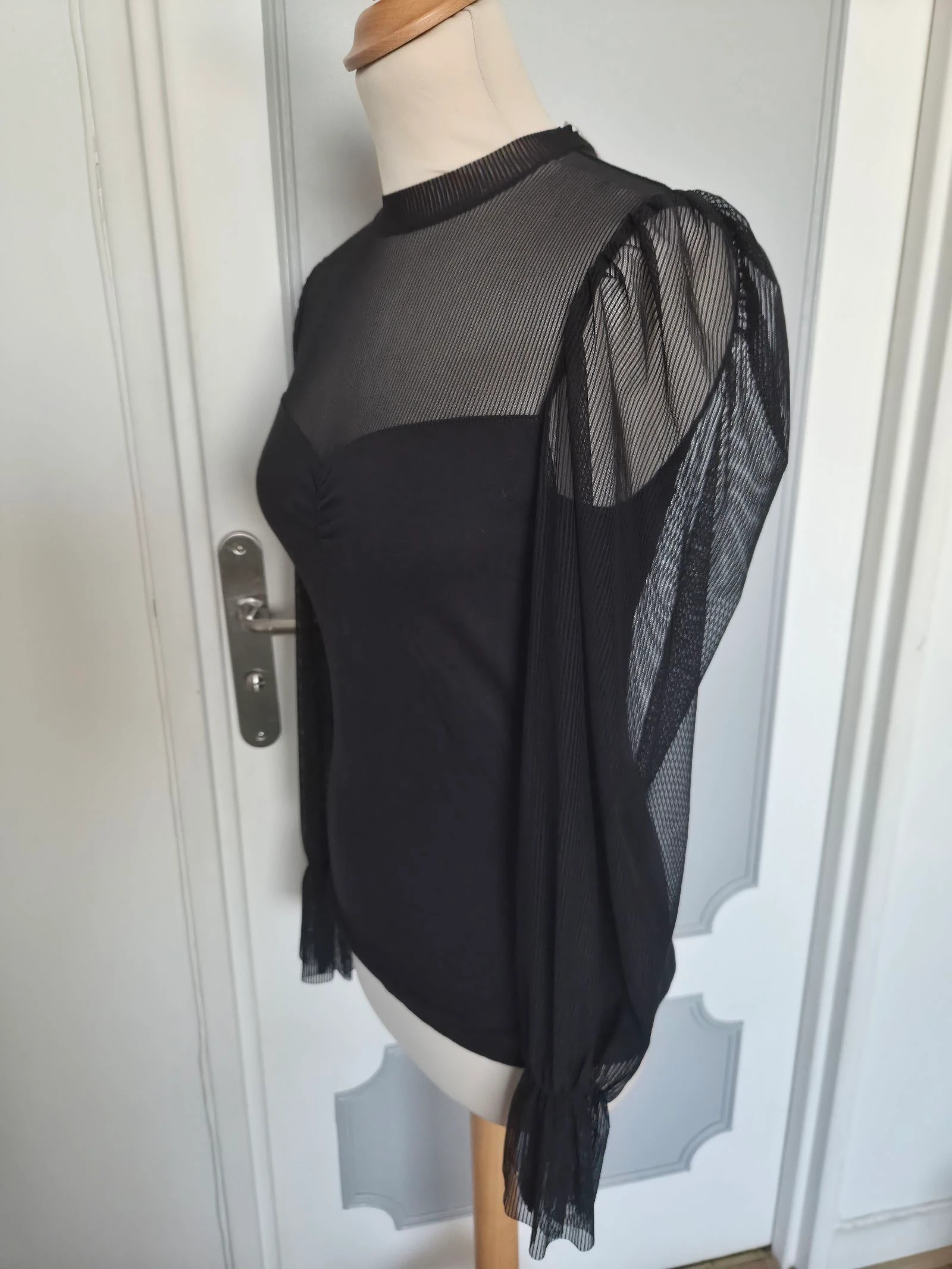 Nieuwe zwarte blouse van Maje Maat 36 – photo 3